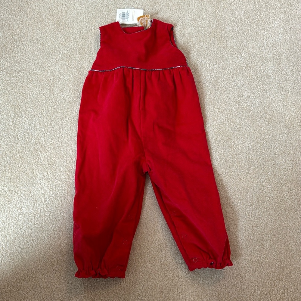 NWT THE BEAUFORT BONNET COMPANY
SLEEVELESS REBECCA ROMPER-CORDUROY